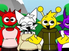 Igra Sprunki Retake Human New spletu