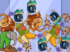 Igra Italian Brainrot: Animals Merge Puzzle spletu