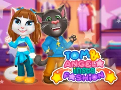 Igra Tom and Angela Insta Fashion spletu