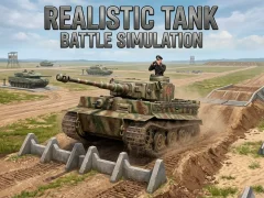 Igra Realistic Tank Battle Simulation spletu