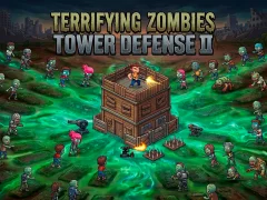 Igra Terrifying Zombies Tower Defense II spletu