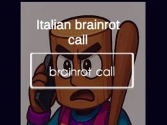 Igra Italian Brainrot Call spletu