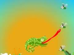 Igra Chameleon Want Eat spletu