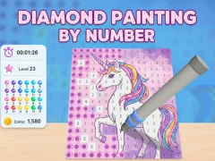Igra Diamond Painting by Number spletu