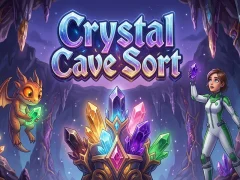 Igra Crystal Cave Sort spletu