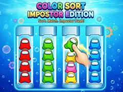 Igra Color Sort Impostor Edition spletu