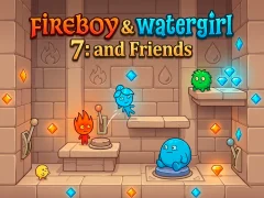 Igra Fireboy & Watergirl 7: and Friends spletu