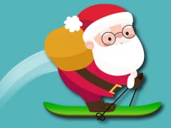 Igra Avalanche Santa Ski Xmas spletu