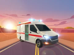 Igra Ambulance Traffic Drive spletu