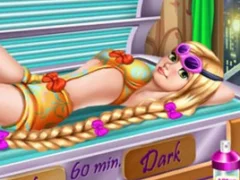 Igra Goldie Princess Tanning spletu