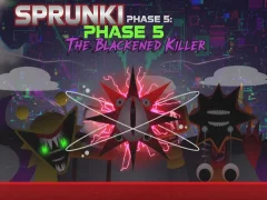 Igra Sprunki Phase 5: The Blackened Killer spletu