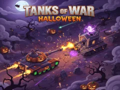 Igra Tanks of War Halloween spletu