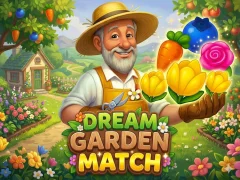 Igra Match Dream Garden spletu
