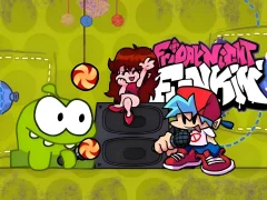 Igra Friday Night Funkin VS Om Nom from Cut The Rope spletu