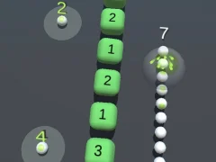 Igra Snake 3D Block spletu
