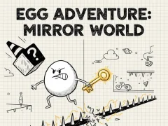 Igra Egg Adventure: Mirror World spletu