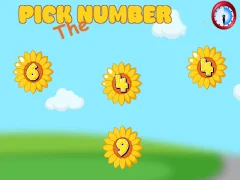 Igra Pick The Number spletu