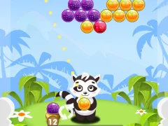 Igra Bubble Shooter Raccoon spletu