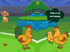 Igra Feed Hungry Hen Family spletu
