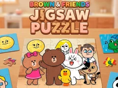 Igra Brown And Friends Jigsaw Puzzle spletu