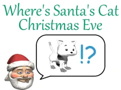 Igra Where's Santa's Cat Christmas Eve spletu