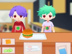 Igra Burger Rush Restaurant spletu