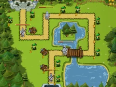 Igra Medieval Castle Defense spletu