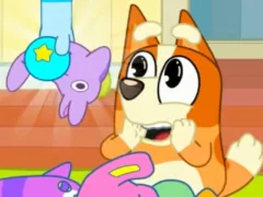 Igra Jigsaw Puzzle: Bluey Toy Claw Machine spletu