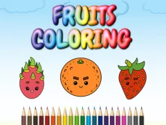 Igra FRUITS COLORING spletu