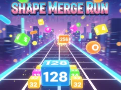 Igra Shape Merge Run spletu