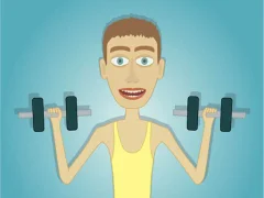 Igra Muscle Clicker spletu