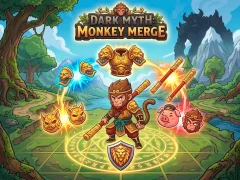 Igra Dark Myth: Monkey Merge spletu
