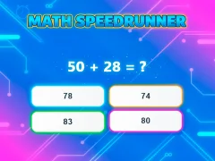 Igra Math Speedrunner spletu
