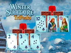 Igra Winter Solitaire TriPeaks spletu
