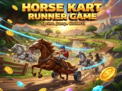 Igra Horse Kart Runner Game spletu