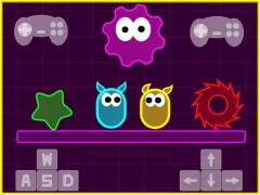 Igra Neon Slimes spletu