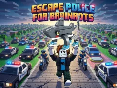 Igra Escape Police for Brainrots spletu