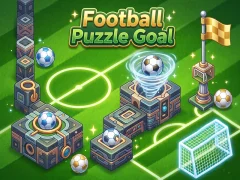 Igra Football Puzzle Goal spletu
