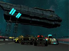 Igra Moon Car Stunt spletu