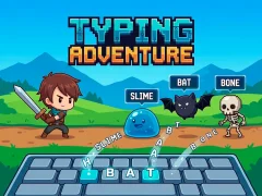 Igra Typing Adventure spletu