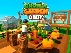 Igra Grow a Garden Obby spletu