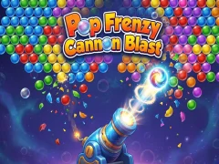 Igra Pop Frenzy Cannon Blast spletu