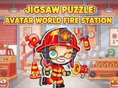 Igra Jigsaw Puzzle: Avatar World Fire Station spletu