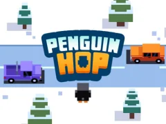 Igra Penguin Hop spletu