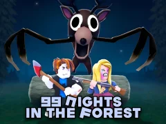 Igra 99 Nights in the Forest - Roblox spletu