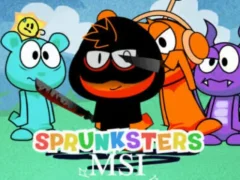 Igra Sprunksters MSI spletu