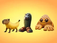 Igra Italian animals with voice acting spletu