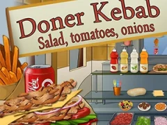 Igra Doner Kebab Salad, Tomatoes, Onions spletu