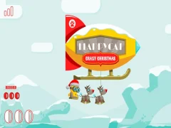 Igra FlappyCat Crazy Christmas spletu