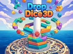Igra Drop Dice 3D spletu